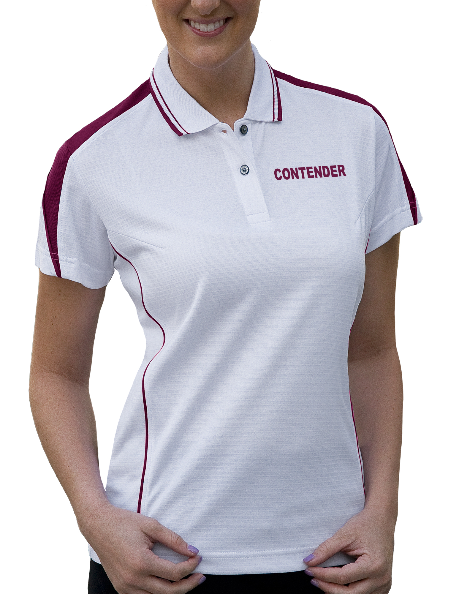 Ladies' Contender Ottoman Polo Shirt 7