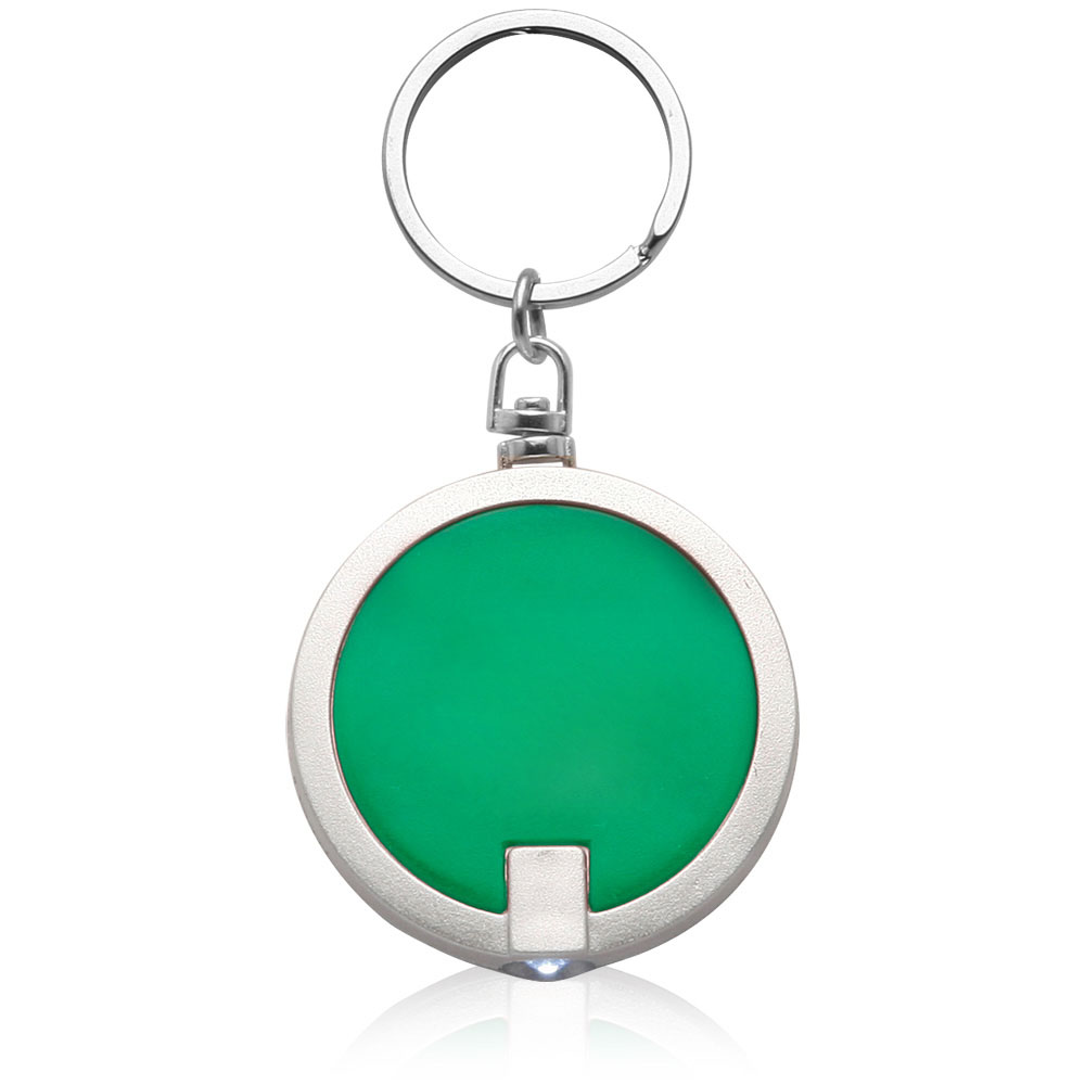 Round LED Keychains 1