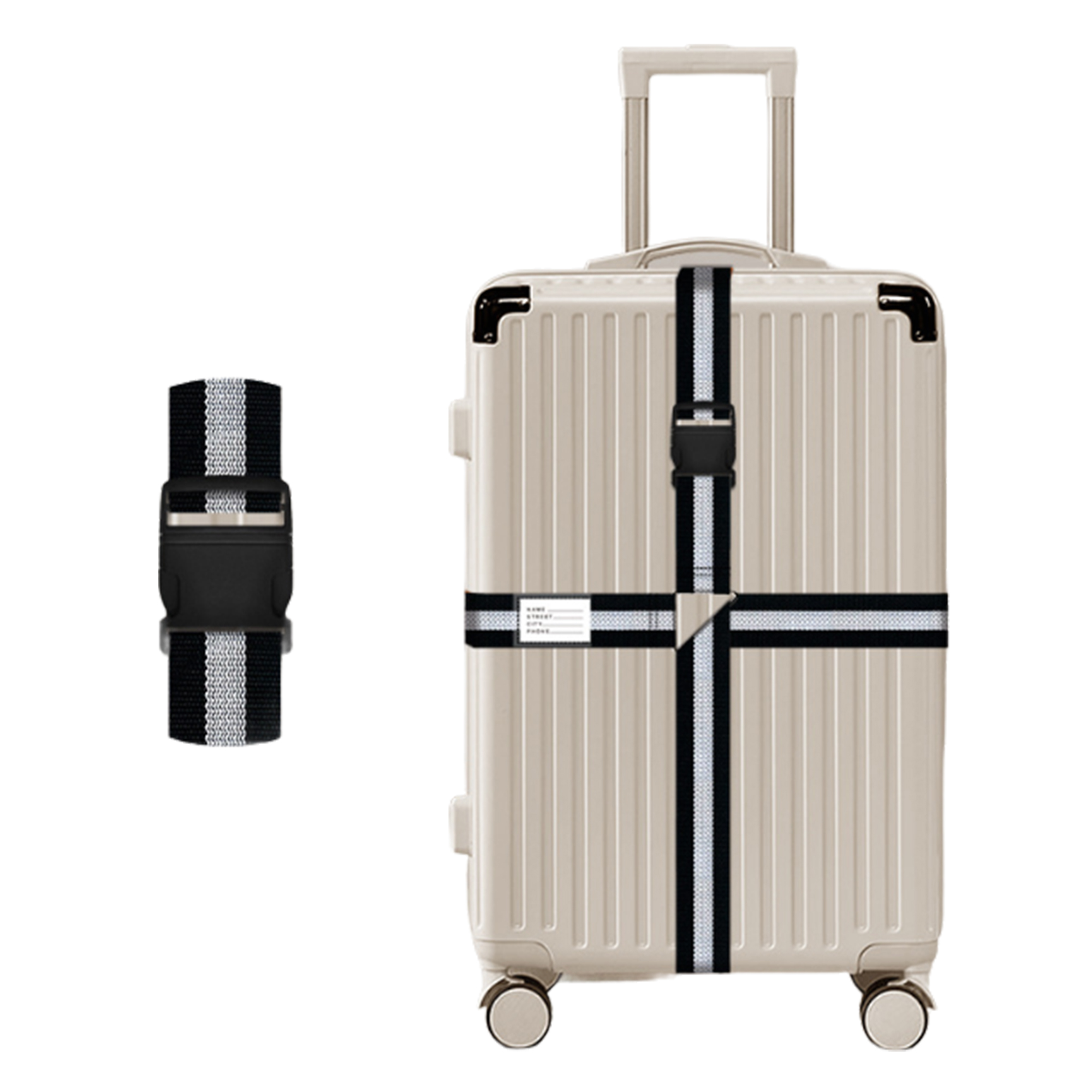 Visible Luggage Tie Straps 12