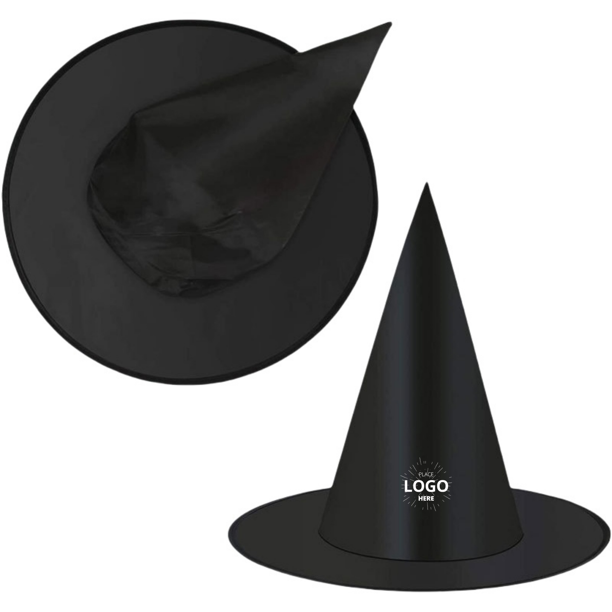 Halloween Black Hanging Witch Hat 2