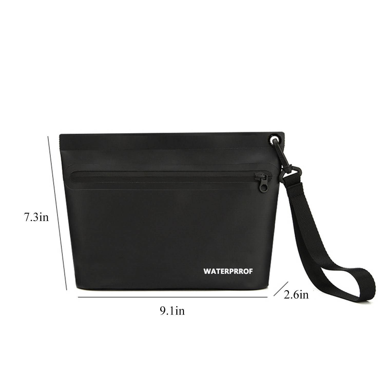 Multifunction Portable Waterproof Zipper Pouch Makeup Bag 2