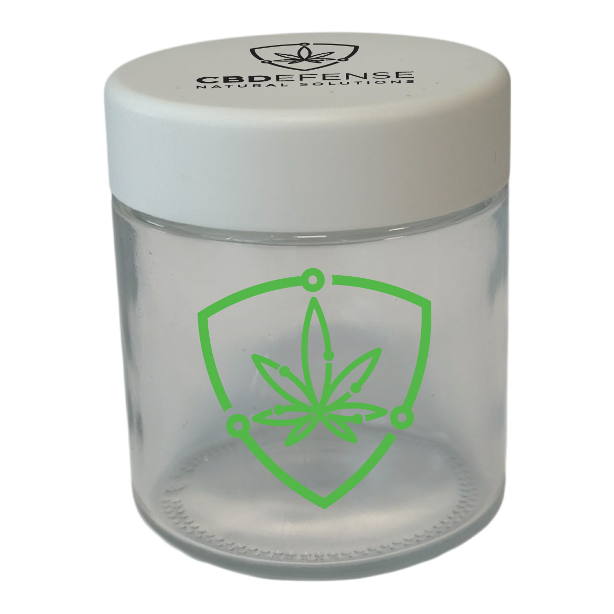 3 oz Cannabis Glass Jar - Full color imprint 6