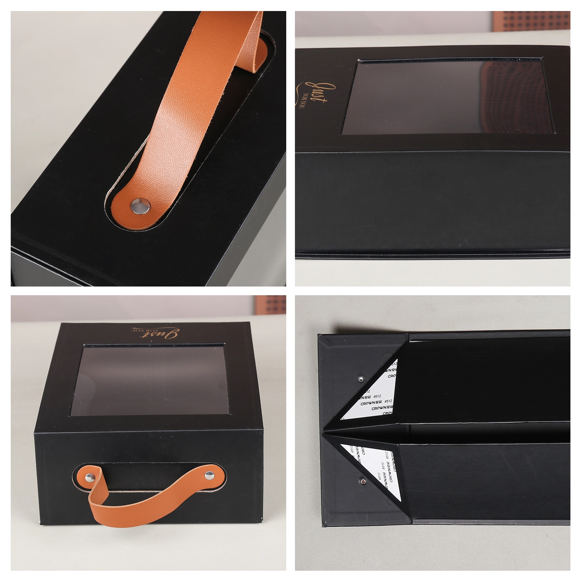 Reusable Foldable Gift Box With Handle 2