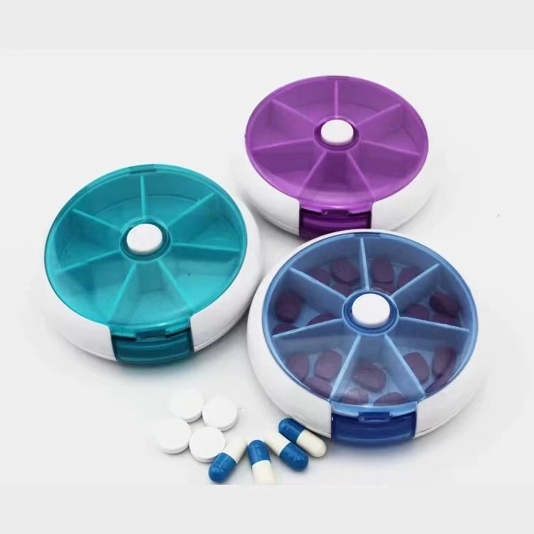 Rotating Round Pill Box 2