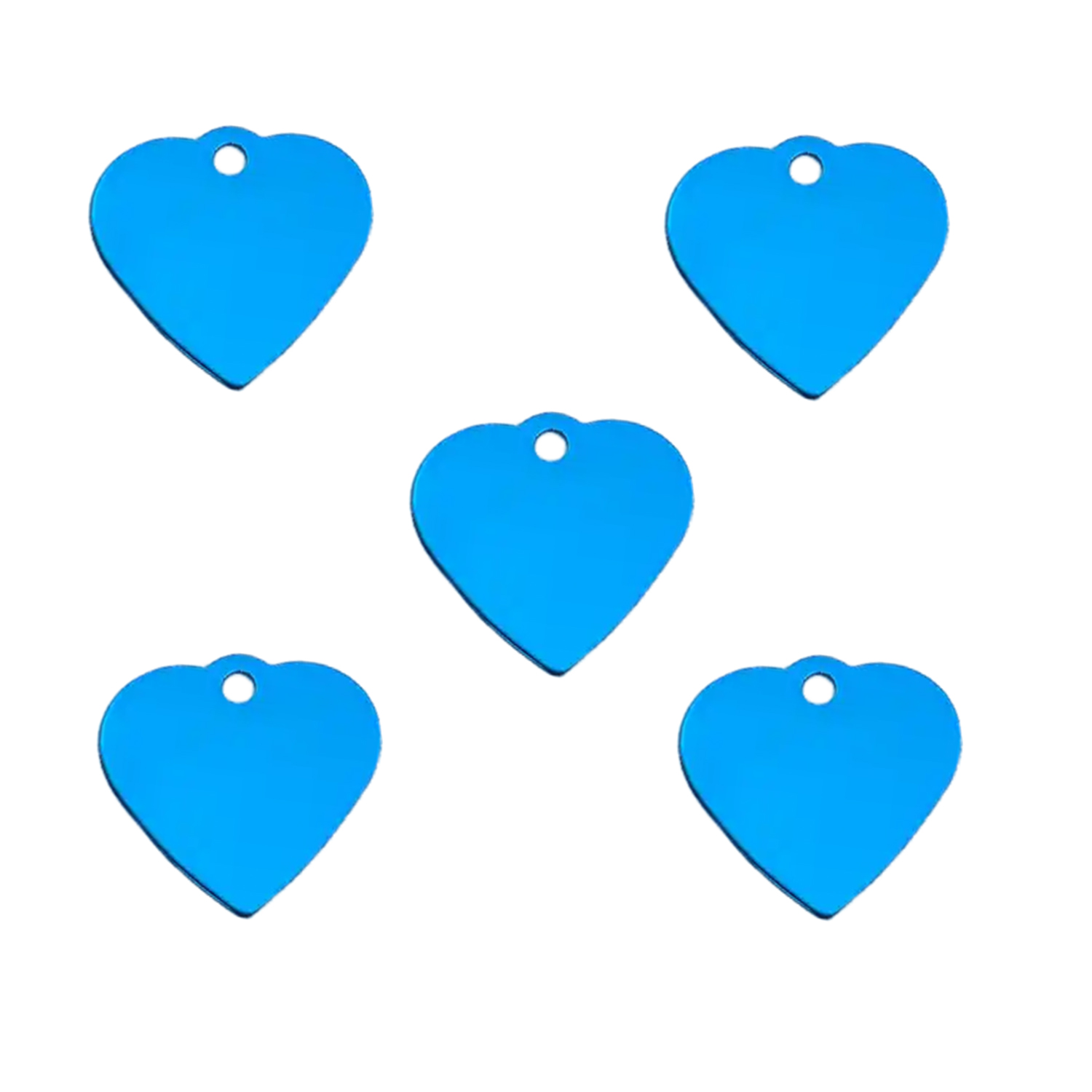 Heart Shape Aluminum Pet Tag 5