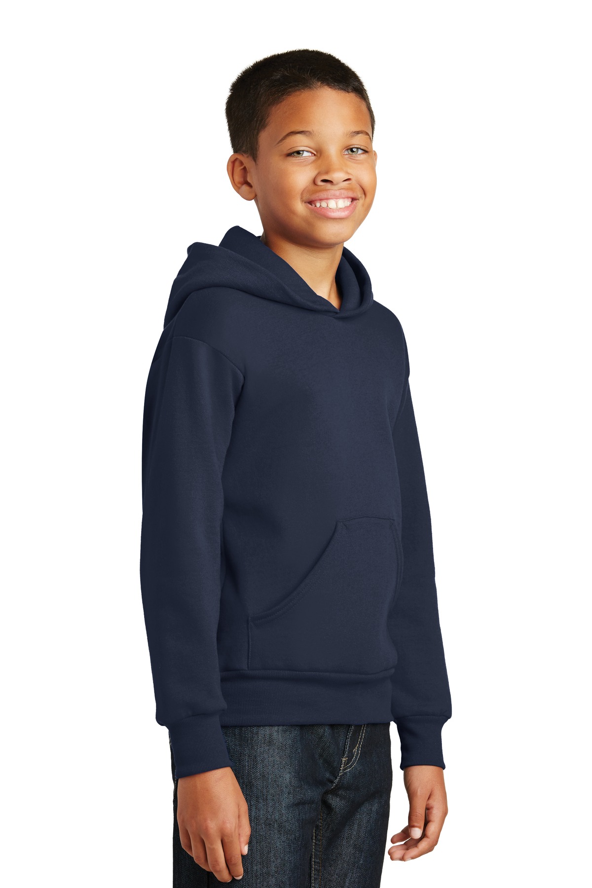 Hanes® Youth EcoSmart Pullover Hooded Sweatshirt 7