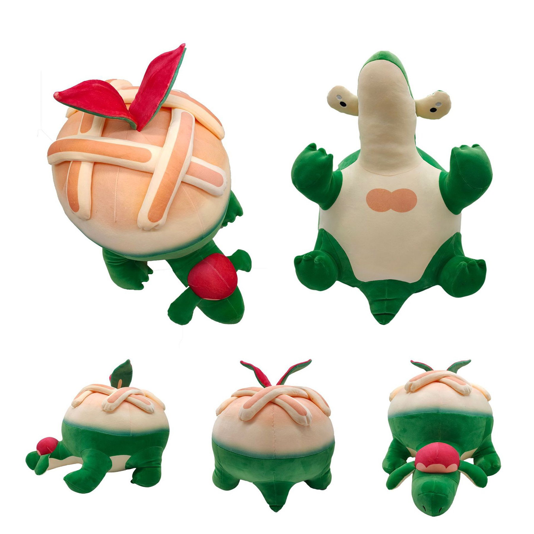 Cotton 15.7 Green Turtle Plushies Animal Tortoise Plush Toy 6