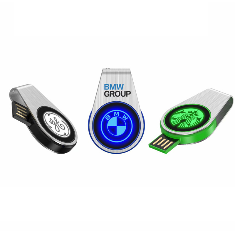 Metal USB Flash Drive with LED Screen 10