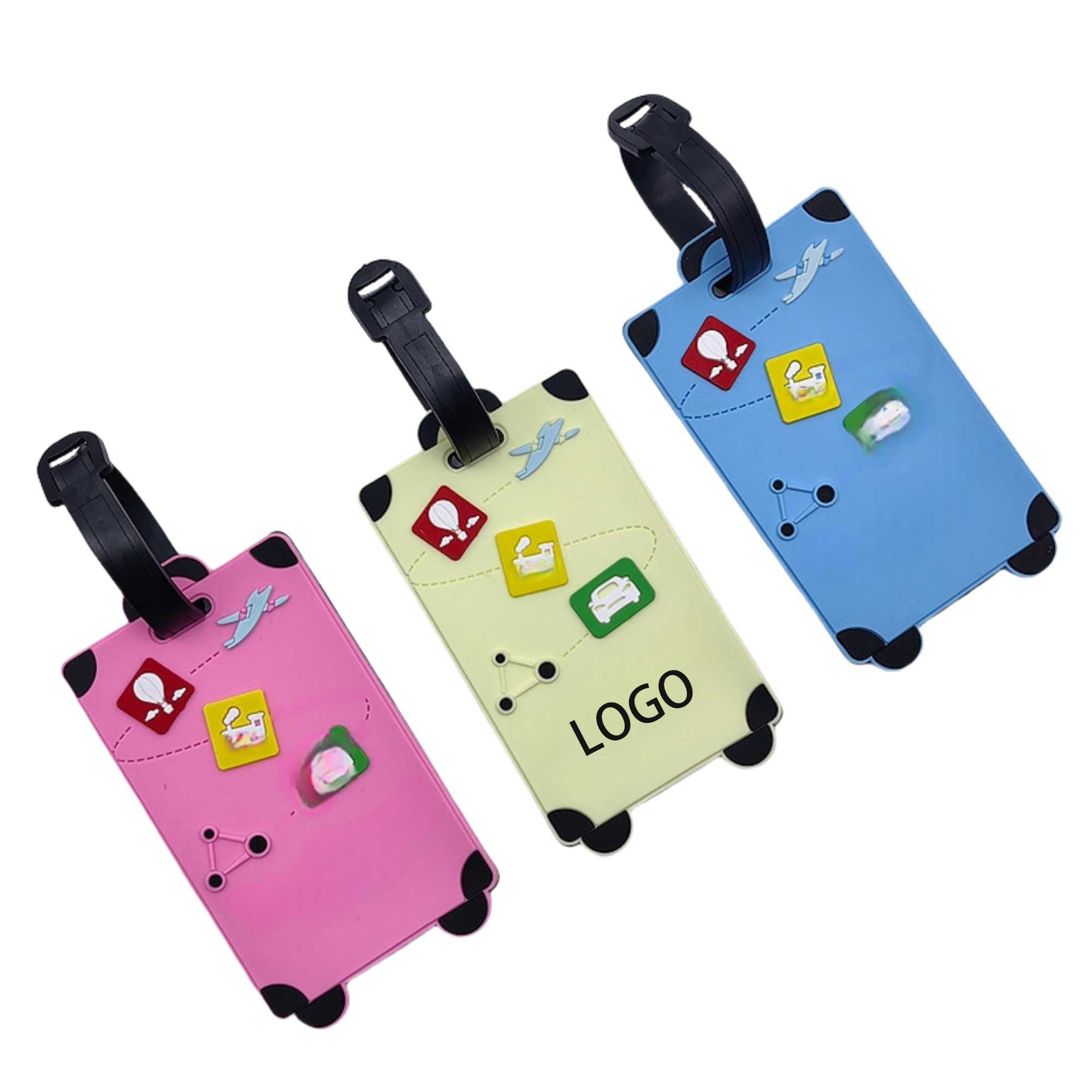 Soft Silicone Luggage Tag 4