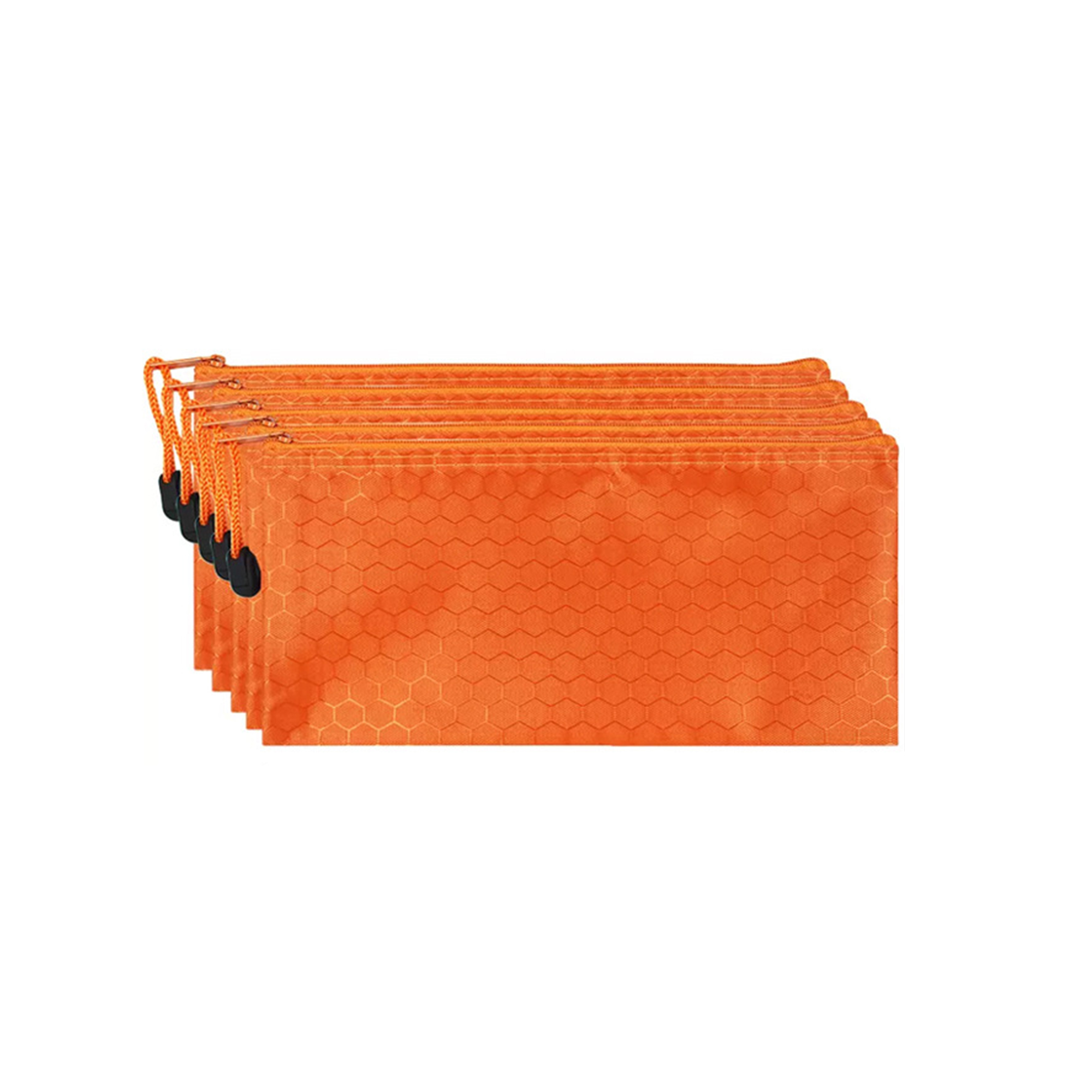 Waterproof Oxford Zipper Pencil Case Football Pattern 5