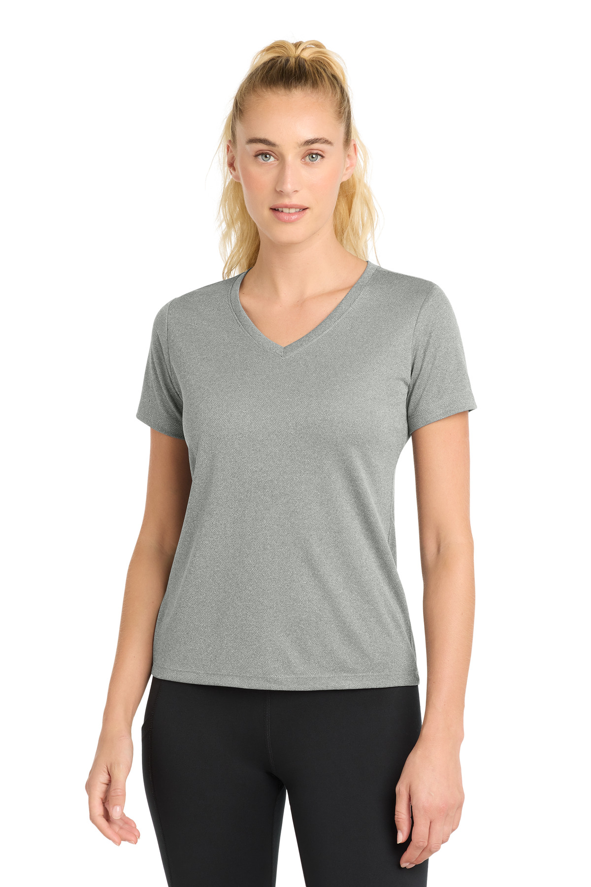 Sport-Tek Women's PosiCharge RacerMesh V-Neck Tee. LST340 122