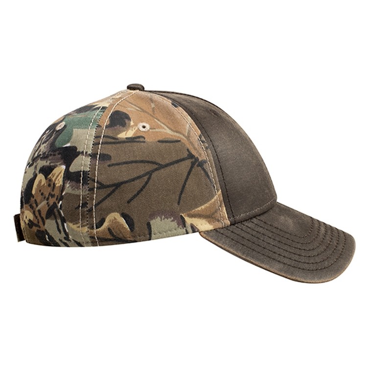 OTTO CAP® Camouflage 6 Panel Low Profile Baseball Cap 9