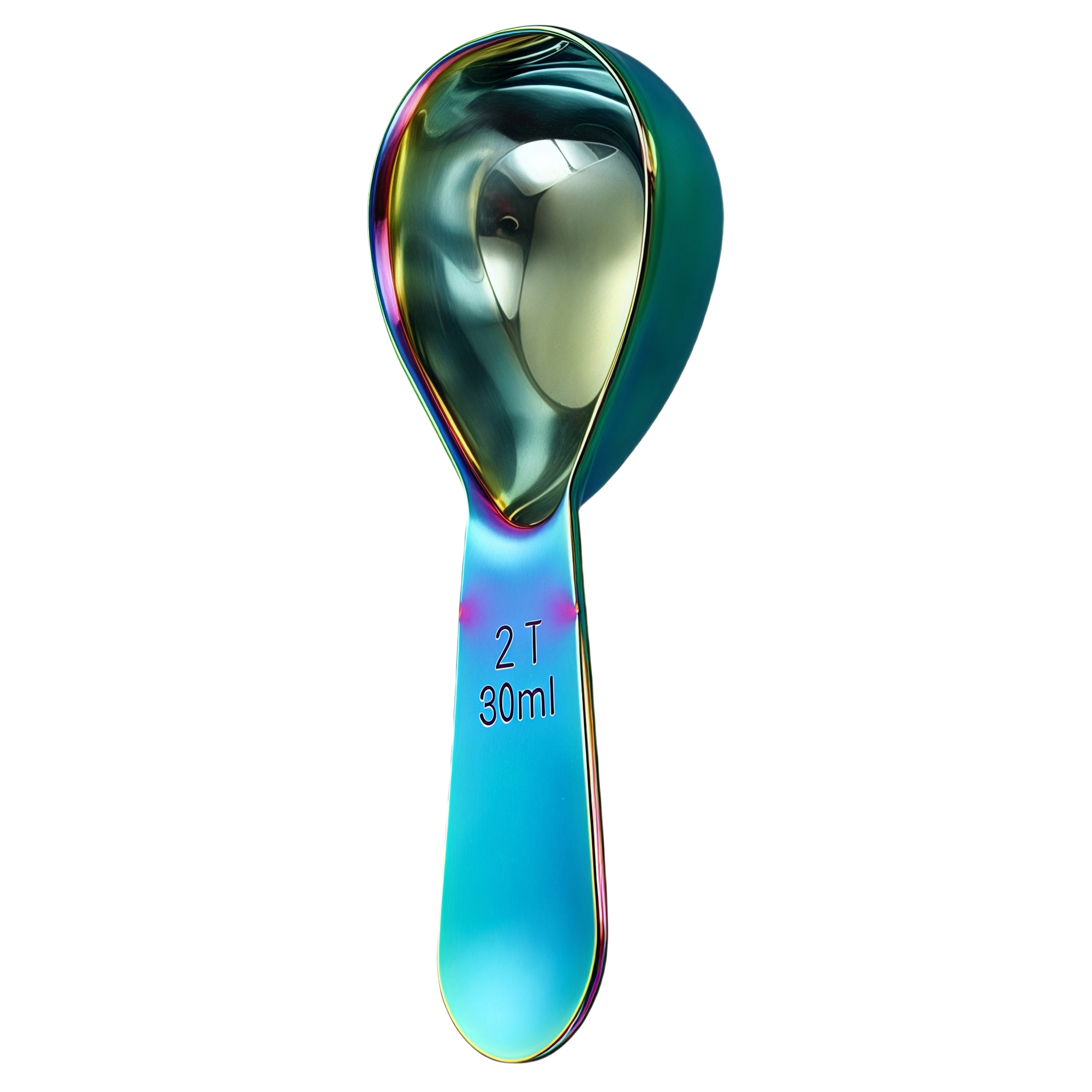 30ml Stainless Steel Coffee Scoop with Measurement Marks 6