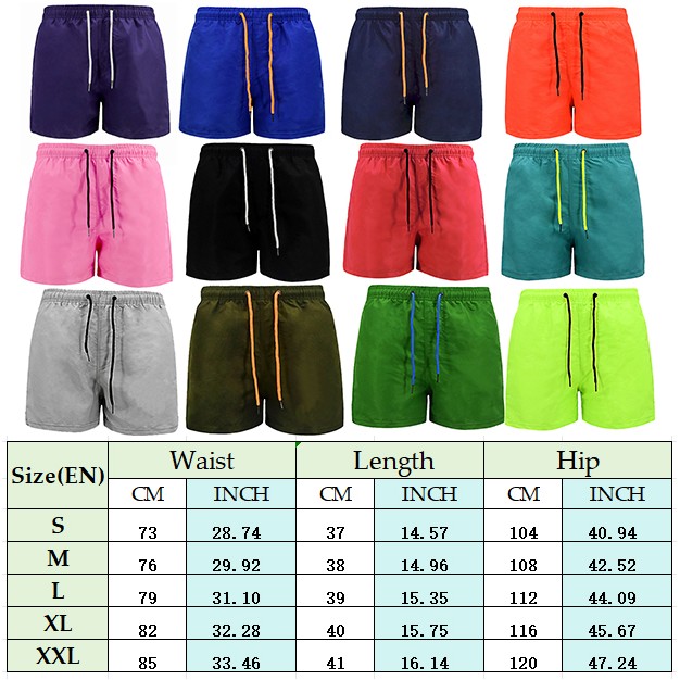 2" 1 Quick Dry Beach Men Board Shorts 1