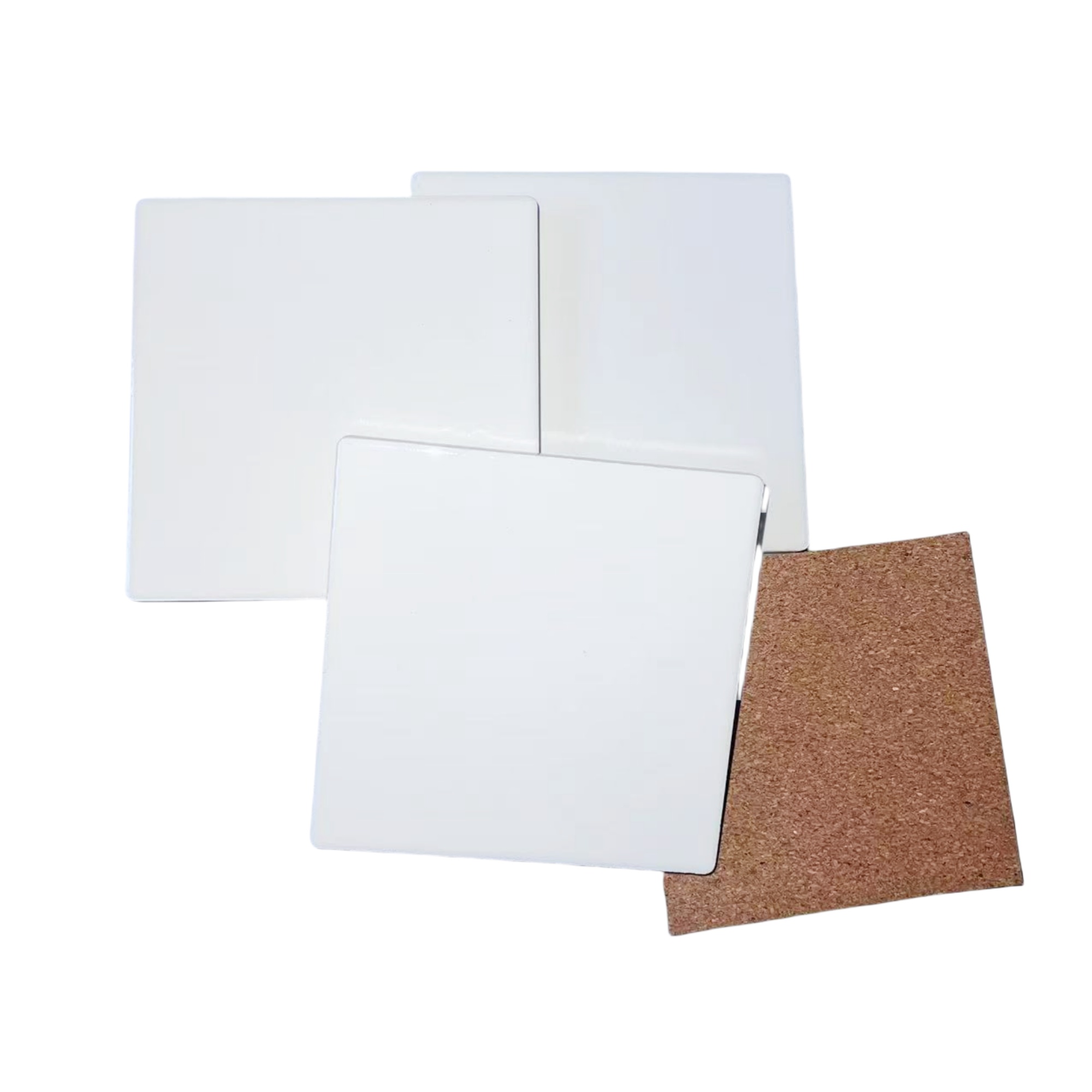 Square Blank Ceramic Coasters 4