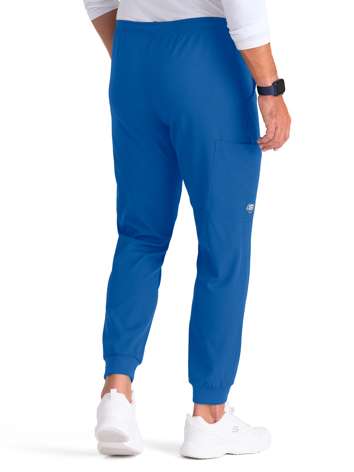 Skechers - Men's Three-Pocket Drawcord and Zip-Fly Structure Jogger Scrub Pant 23