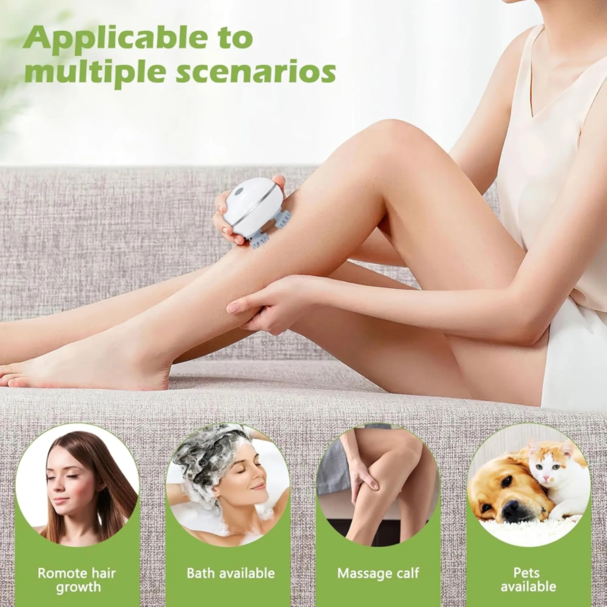 Human-Animal Dual-Use Waterproof Massager 1