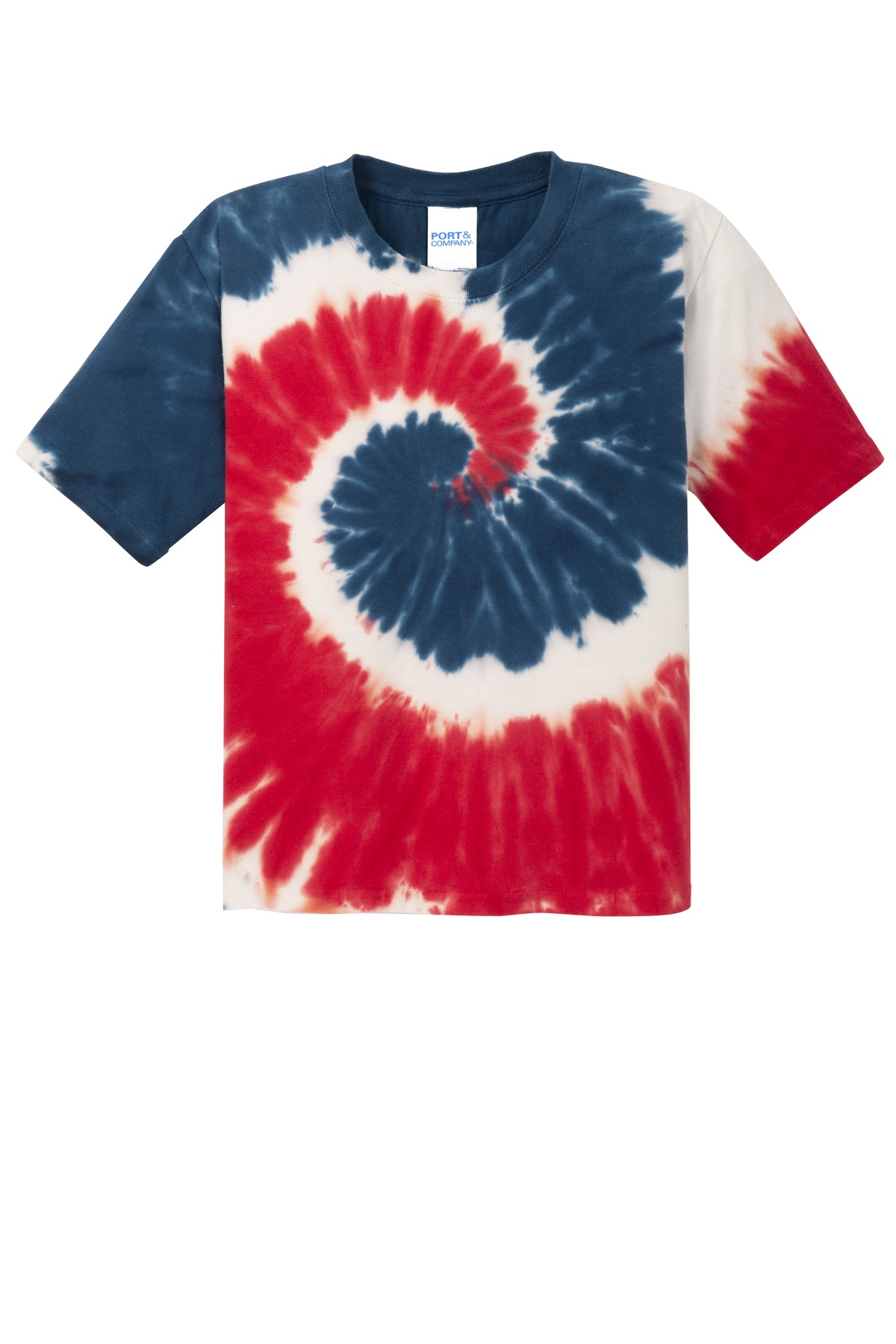 Port & Co Youth Tie-Dye Tee. PC147Y 122