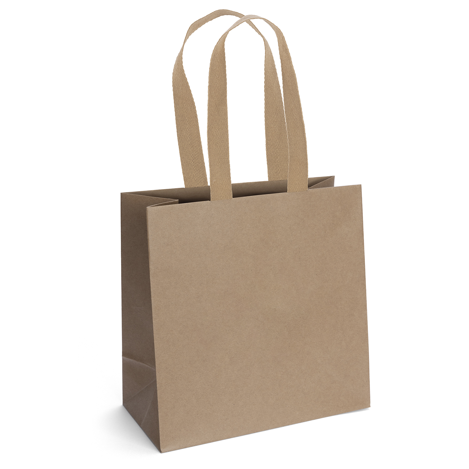 Villa™- Eco Kraft-Brown Laminated Eurotote - Foil Print 2