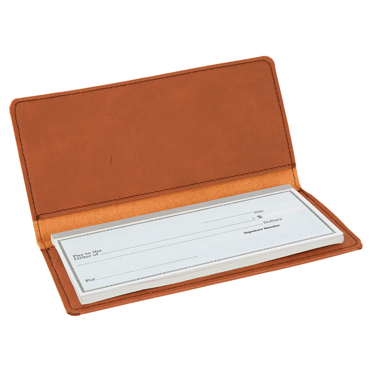 Rawhide Leatherette Checkbook Cover 4