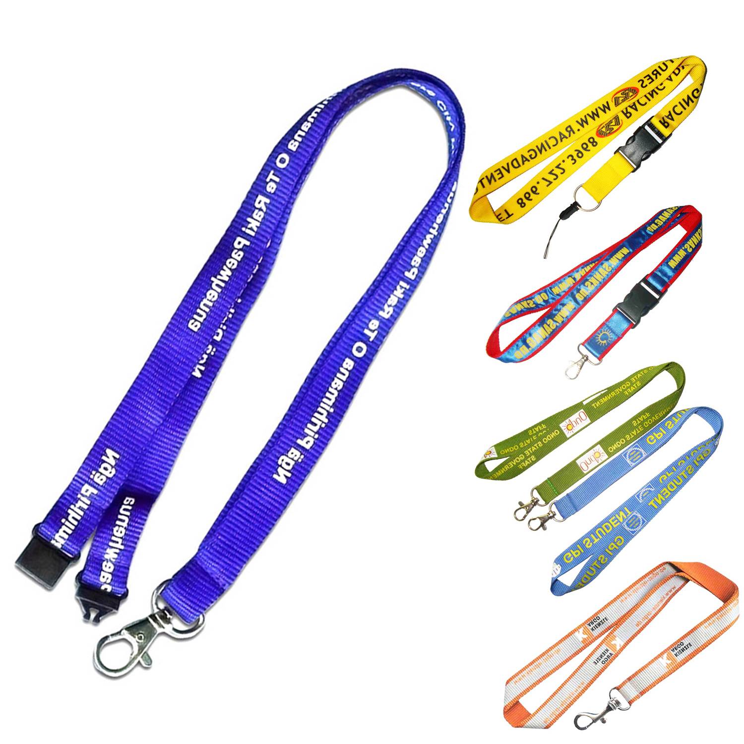 35in Polyester Work ID Badge Lanyards 4