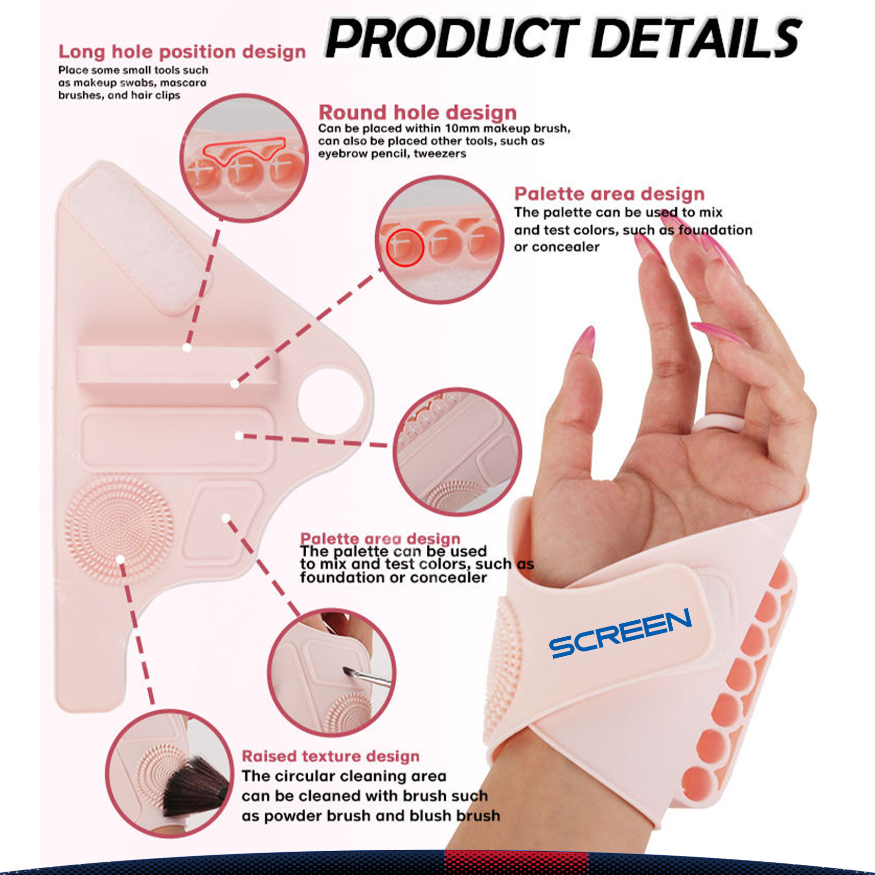 Makeup Palette Wristband 2