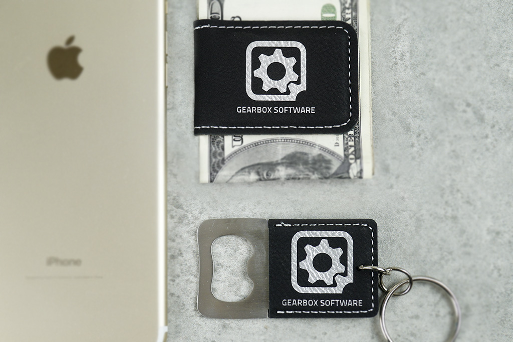 Leatherette Bottle Opener Keychain 4