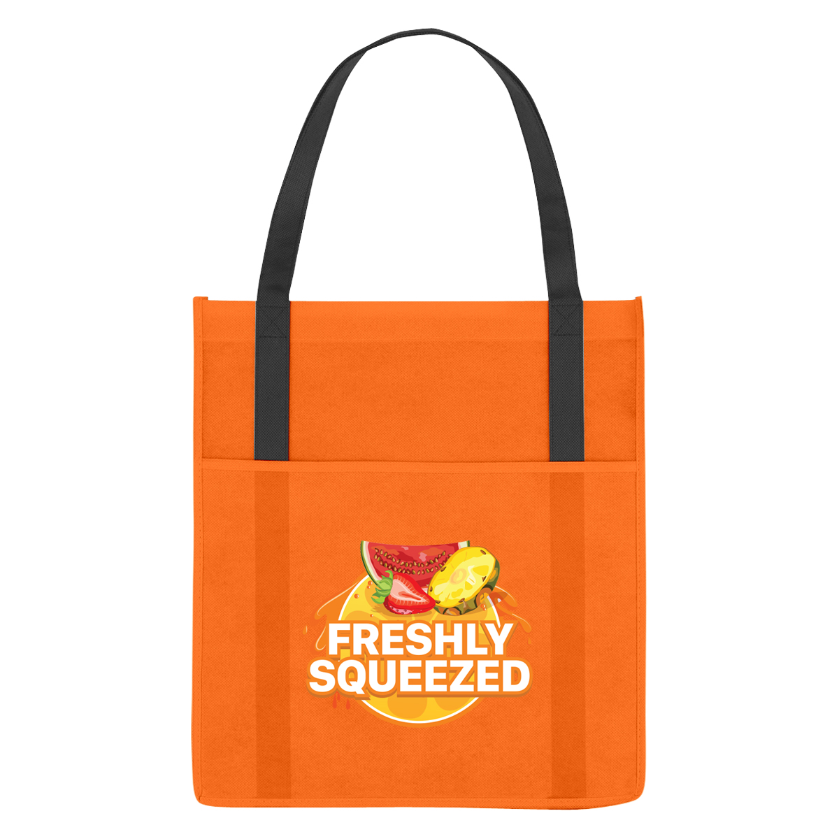 Non-Woven Shopper's Pocket Tote Bag 4