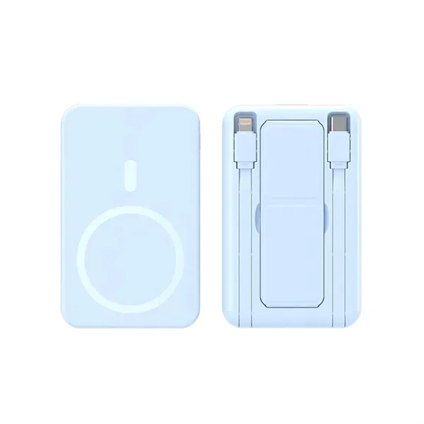 Magnetic Wireless Power Bank with Phone Stand 4