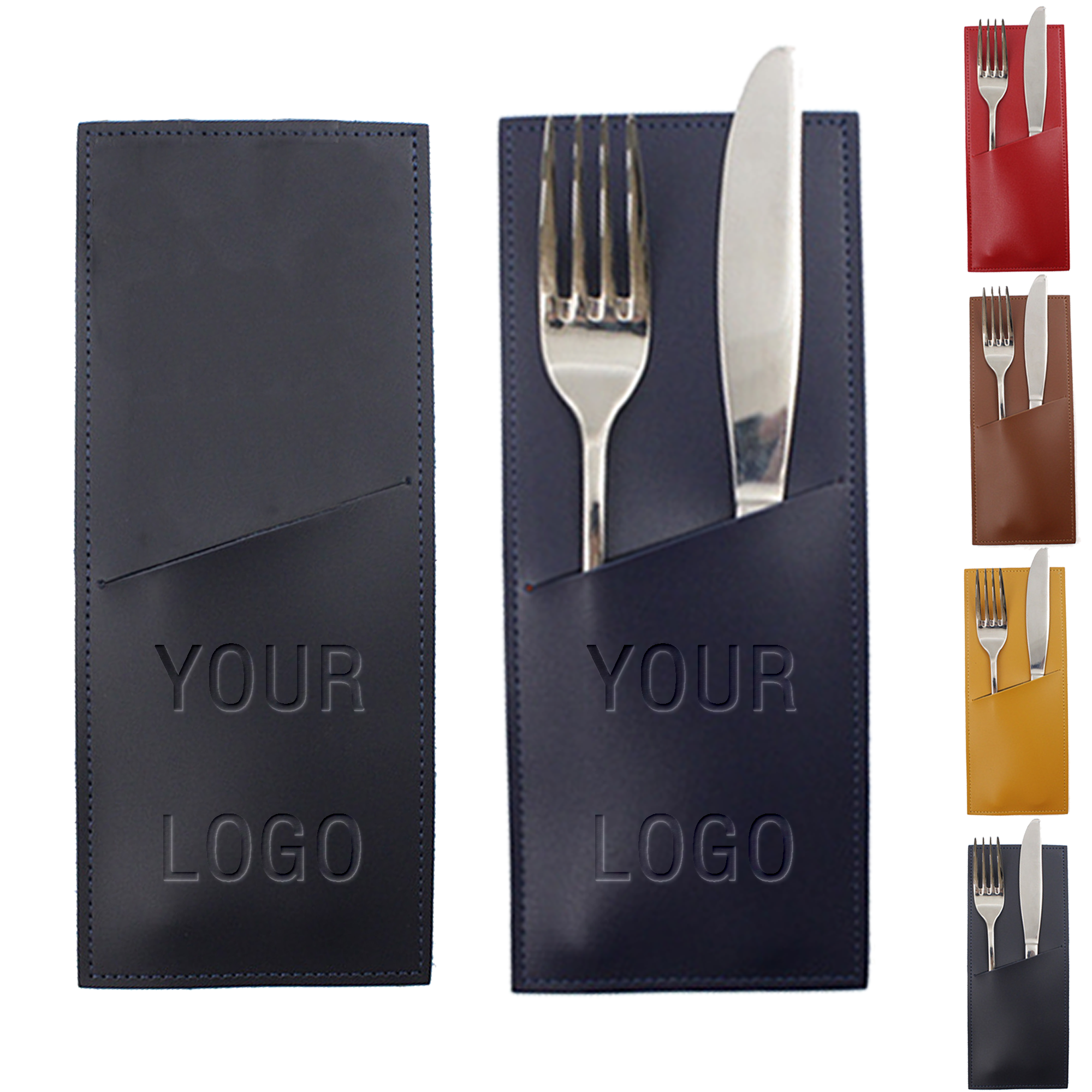 MOQ 20 PCS Knife And Fork Storage Pouch 2