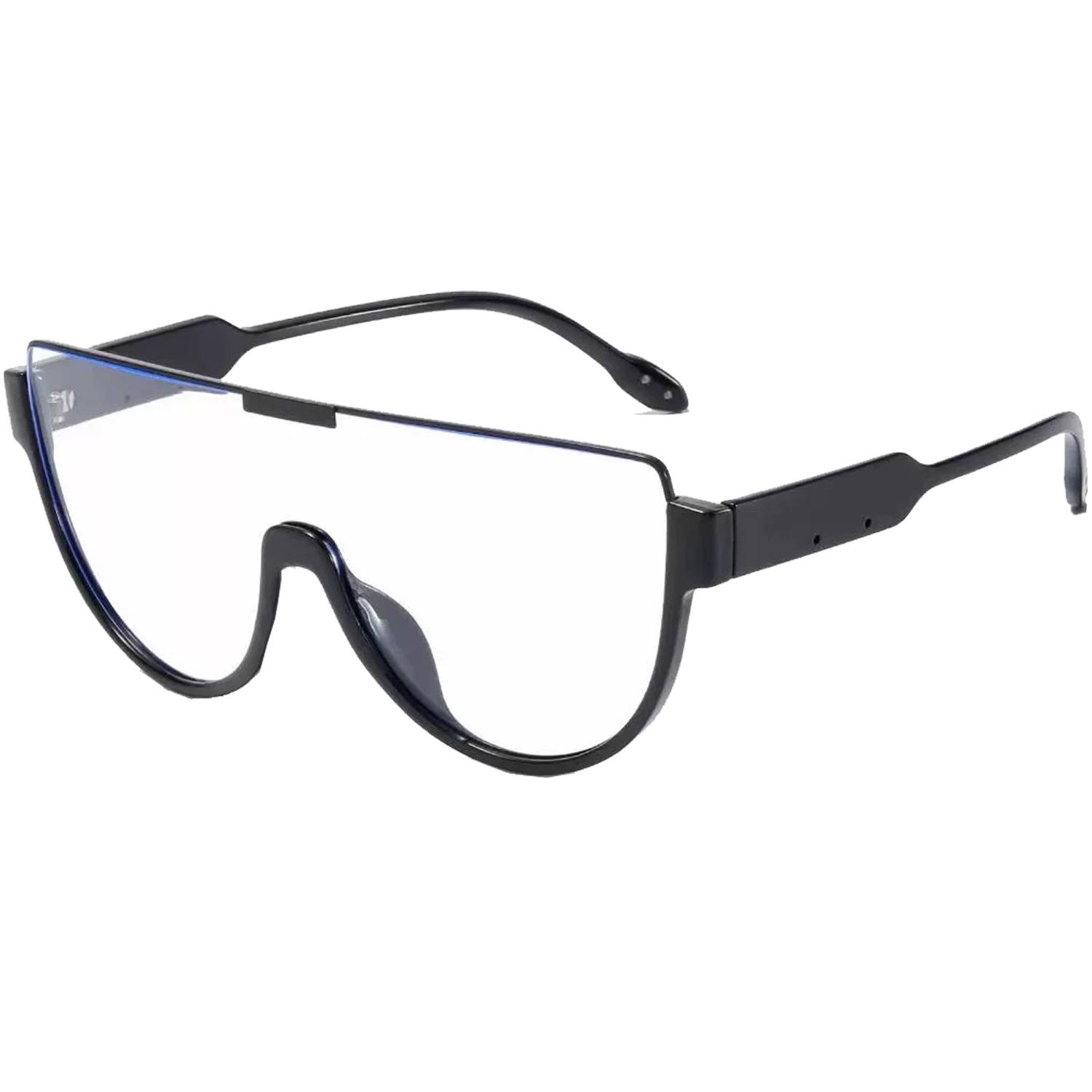 Vintage Semi-Round Oversized UV400 Sunglasses 7