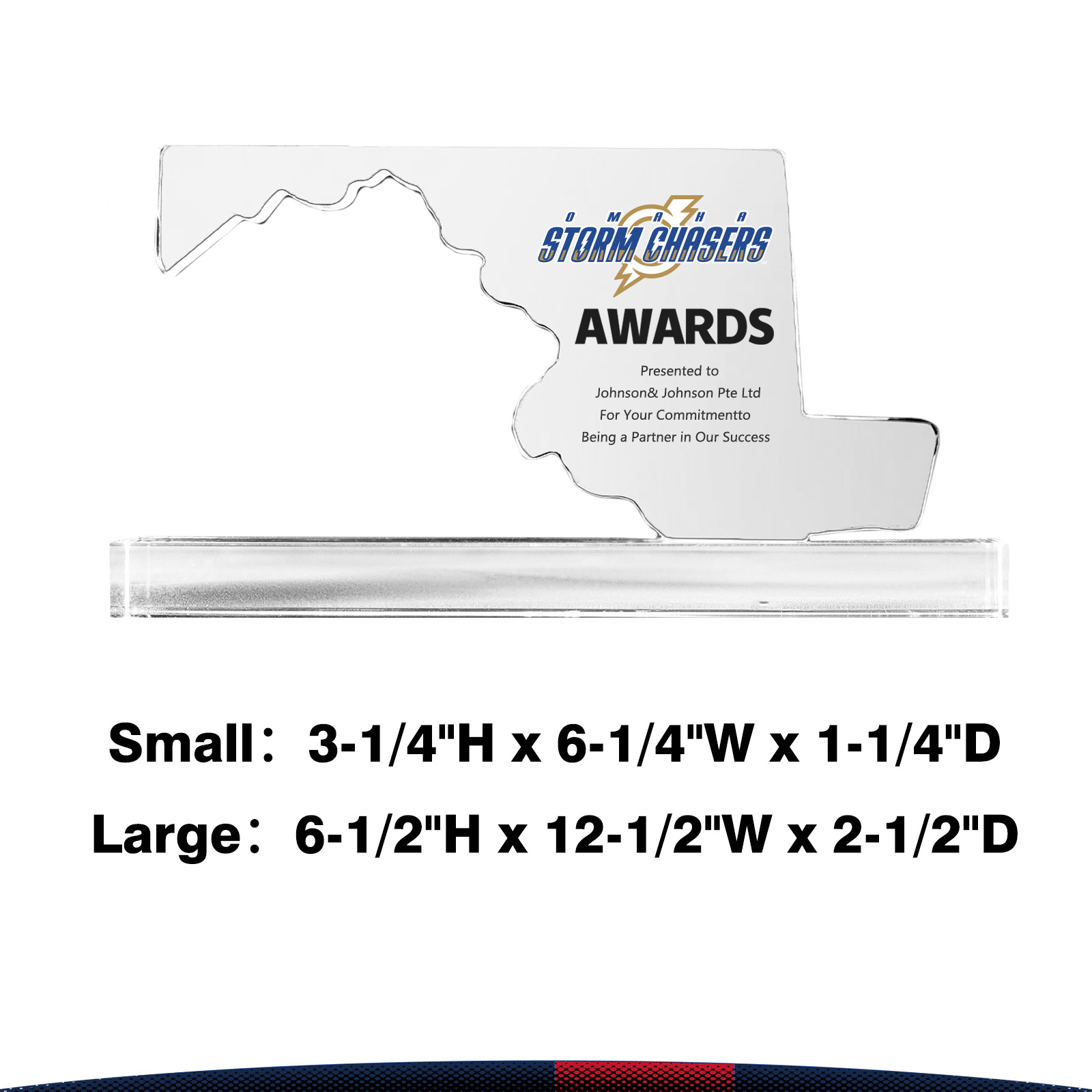 Glinle Maryland Crystal Award 3