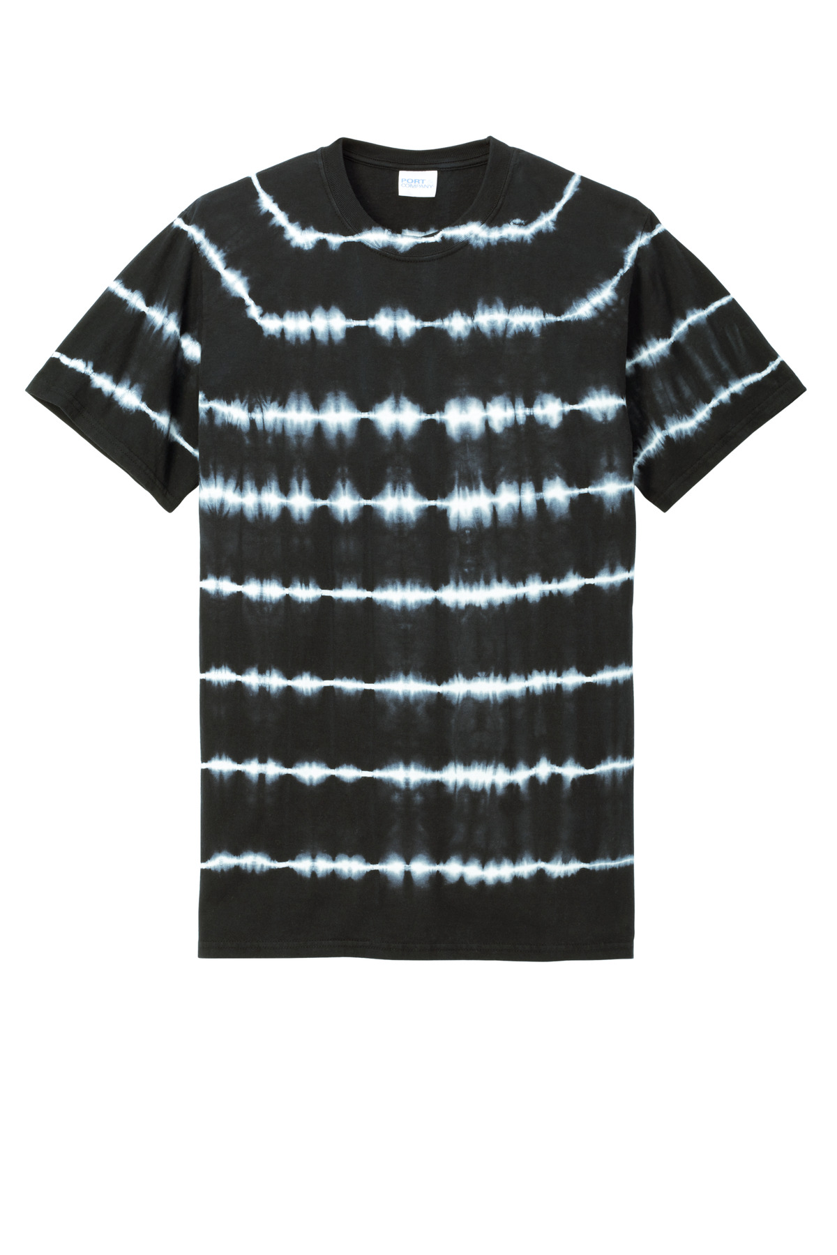 Allover Stripe Tie-Dye Tee