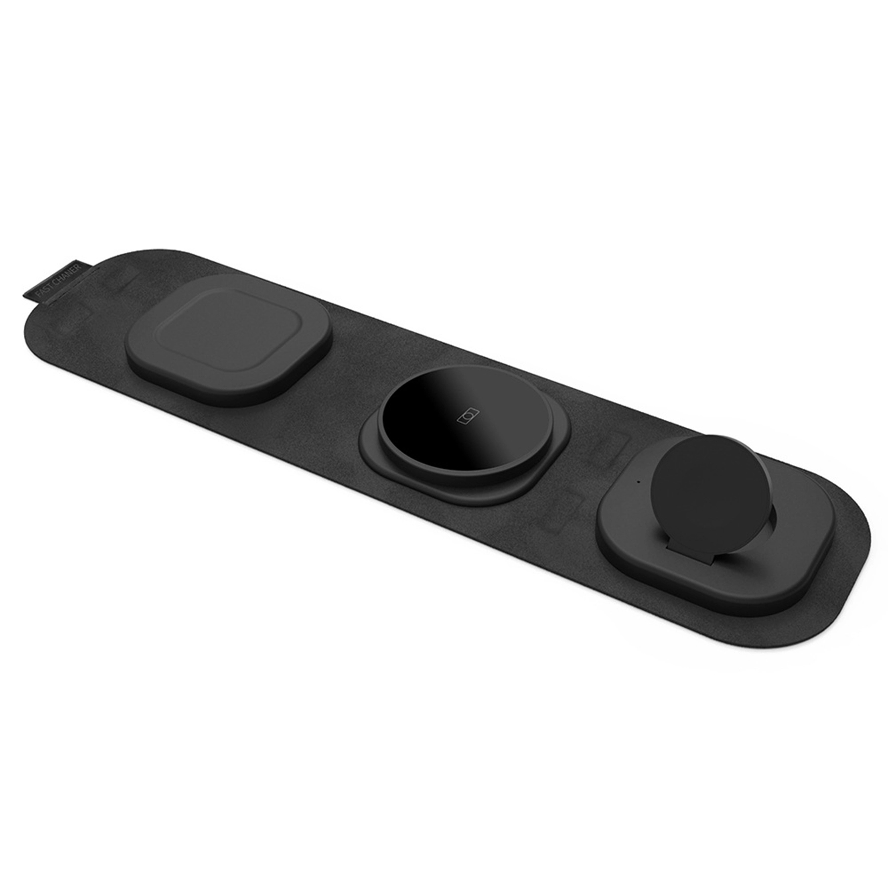 Fabric 3 in 1 Folding Magnetic Wireless Charger 2