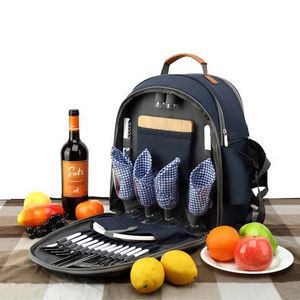 Insulated Cooler Picnic Backpack With Blanket 3