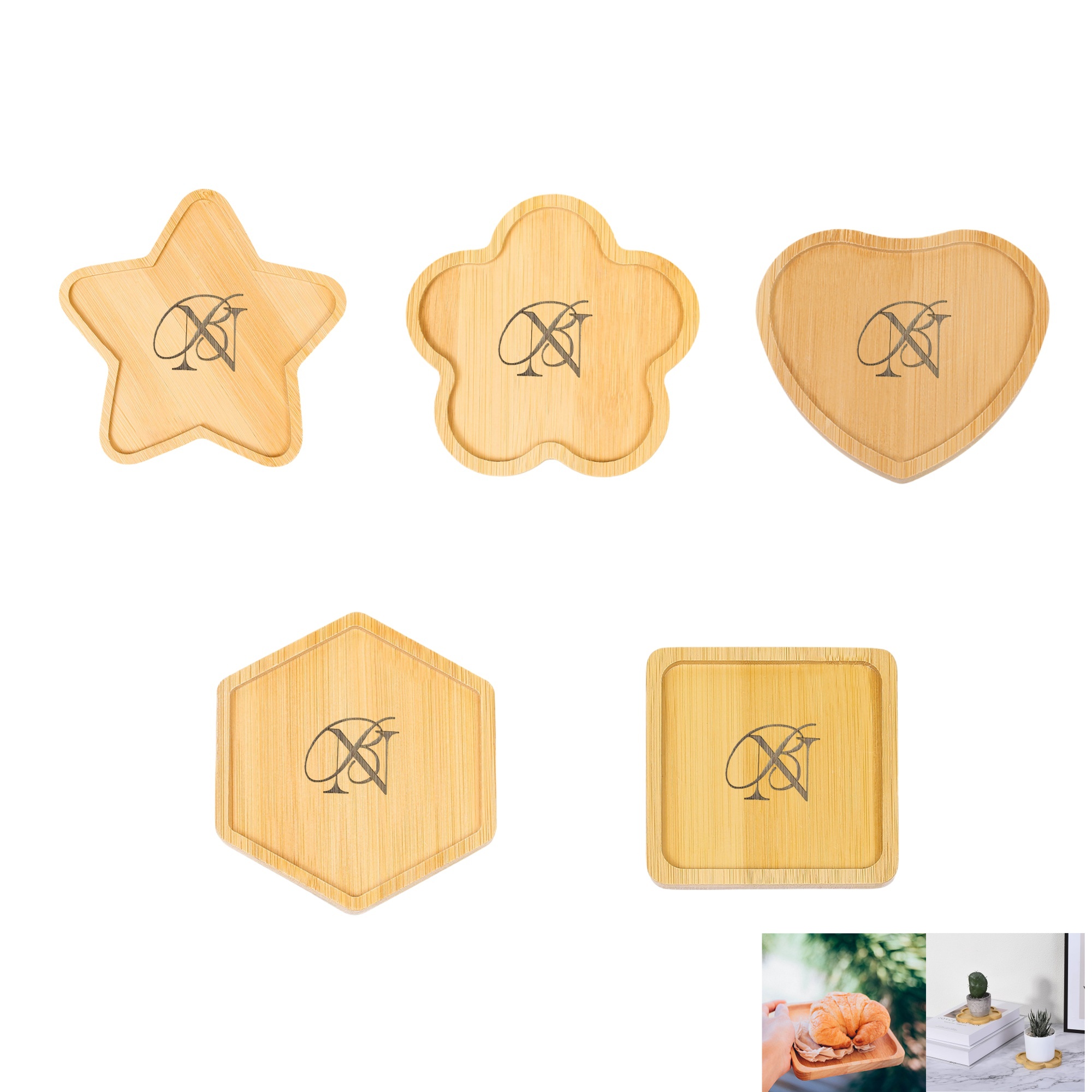 Bamboo Coasters 3