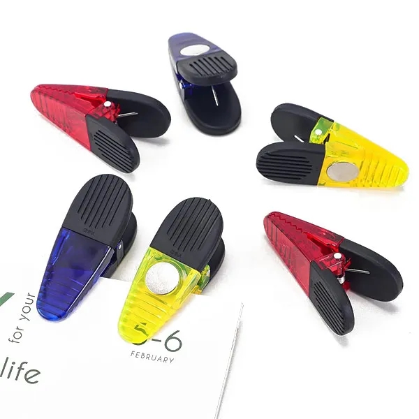 Plastic Magnetic Memo Clip 9