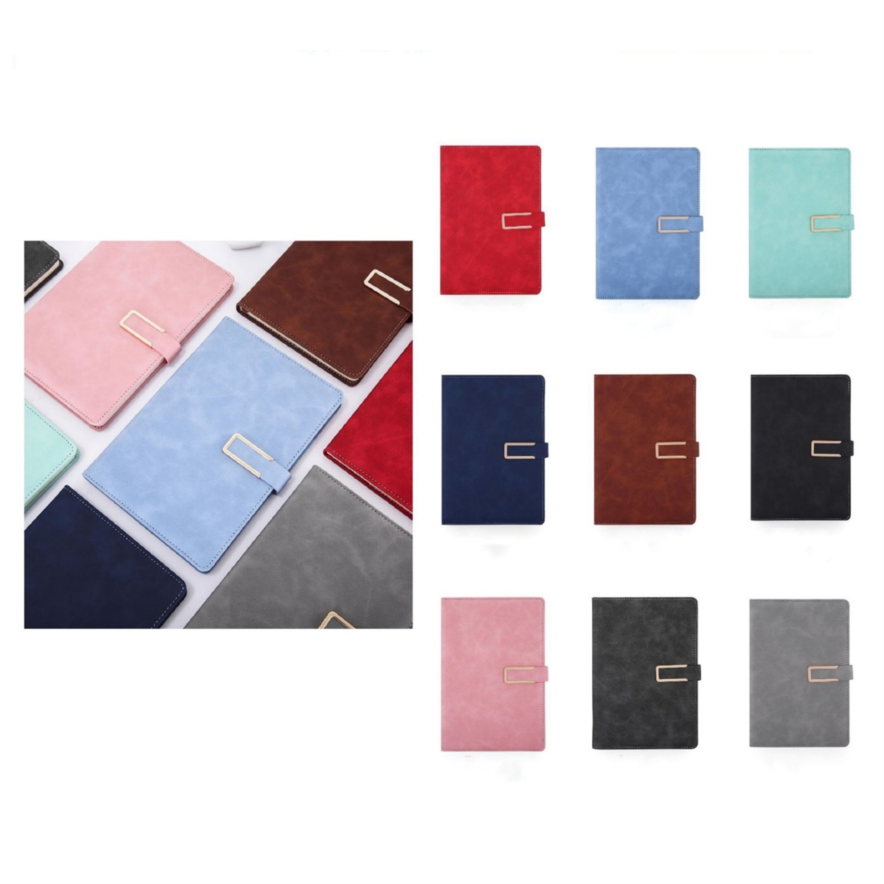 A5 Hardcover Pu Leather Business Notebook 3