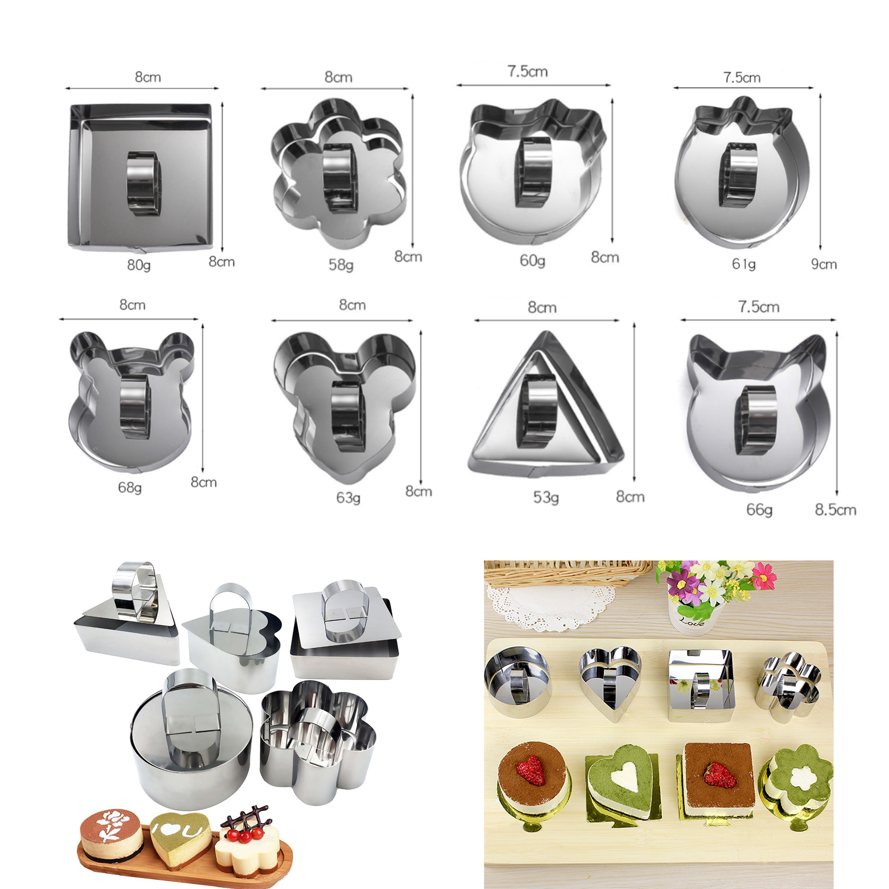430 Stainless Steel Sushi Mold 2