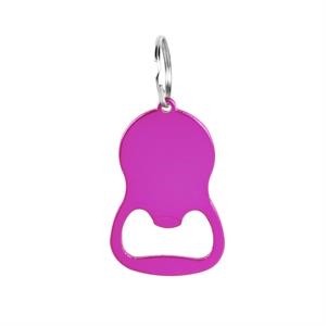 Oval Metal Bottle Opener Keychain 5