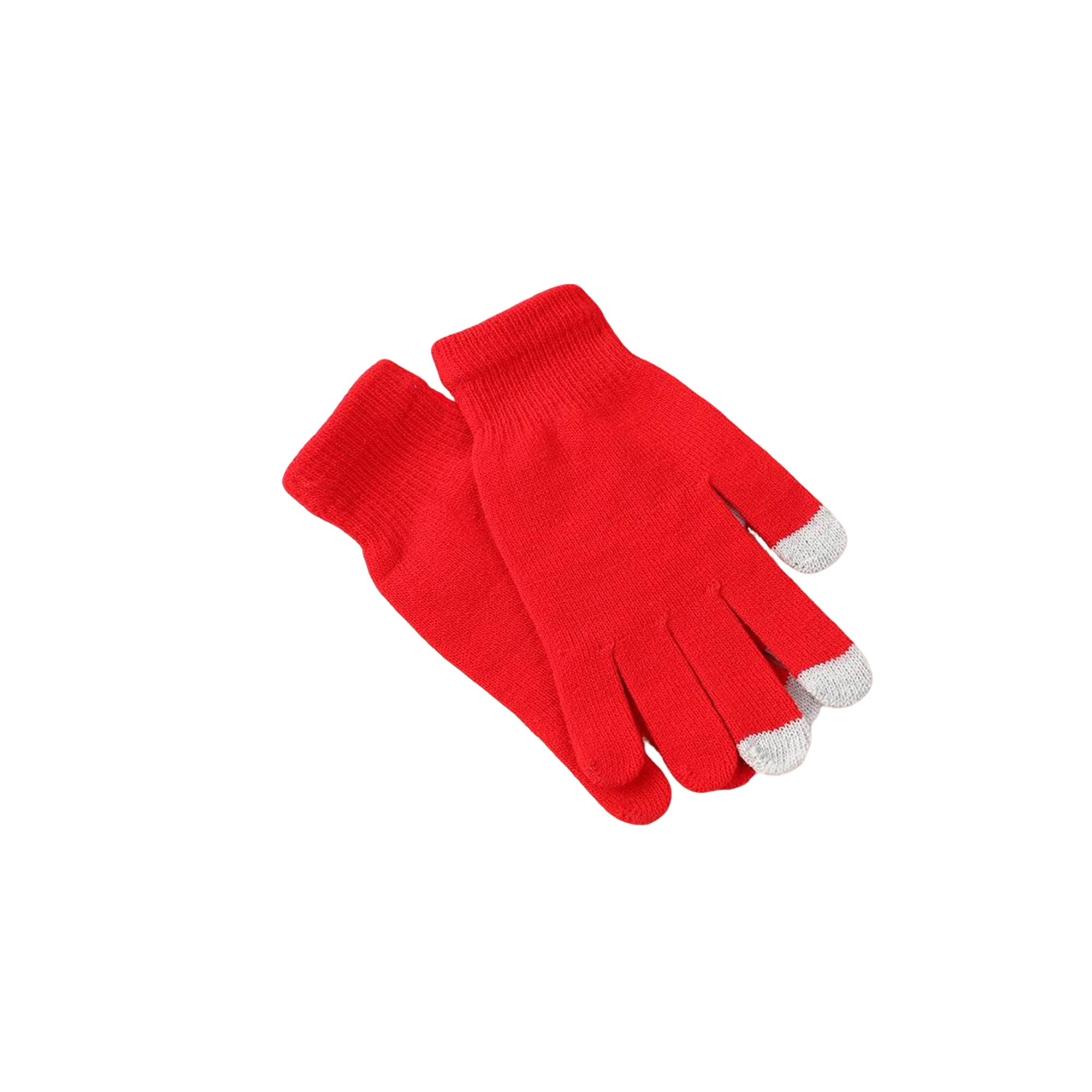 Touchscreen Acrylic Knit Magic Glove Pair 7.9" 5