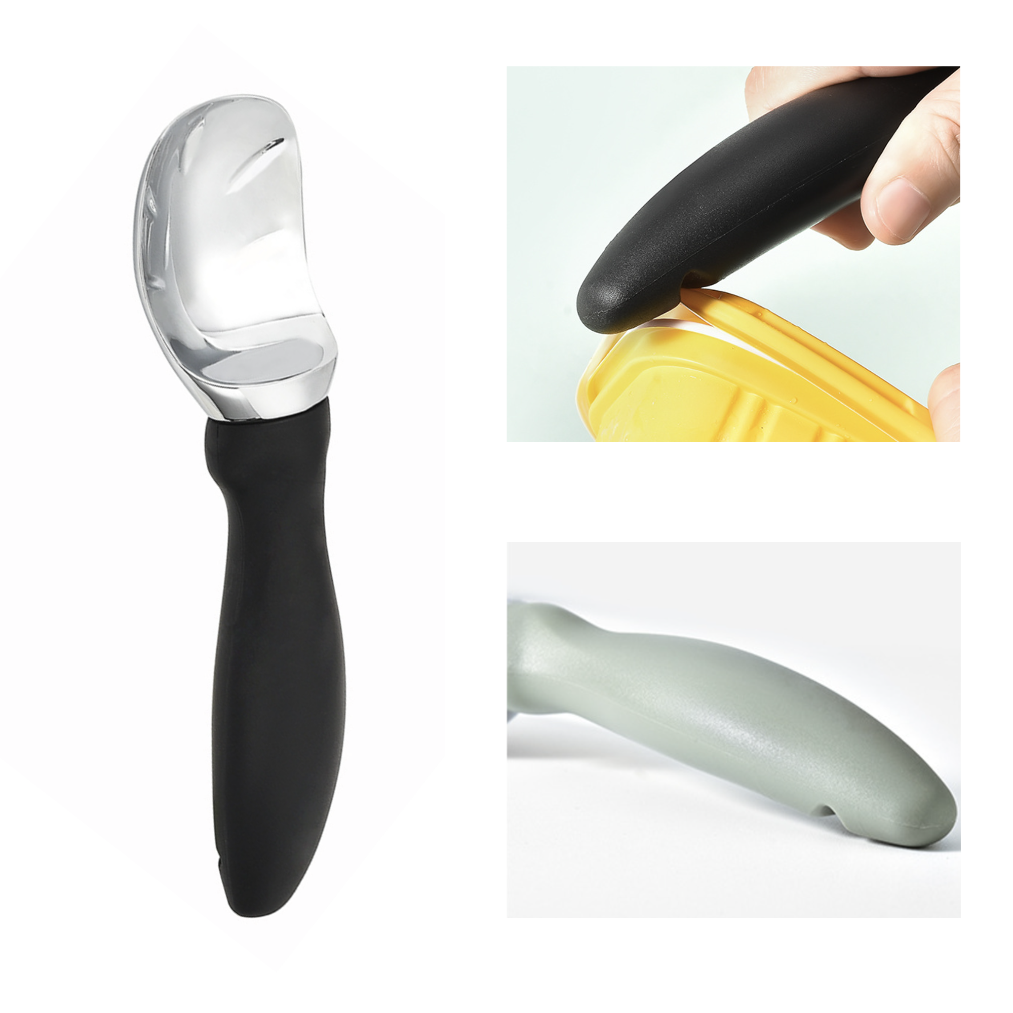 MOQ 10 PCS Durable Alloy Ice Cream Scoop 2