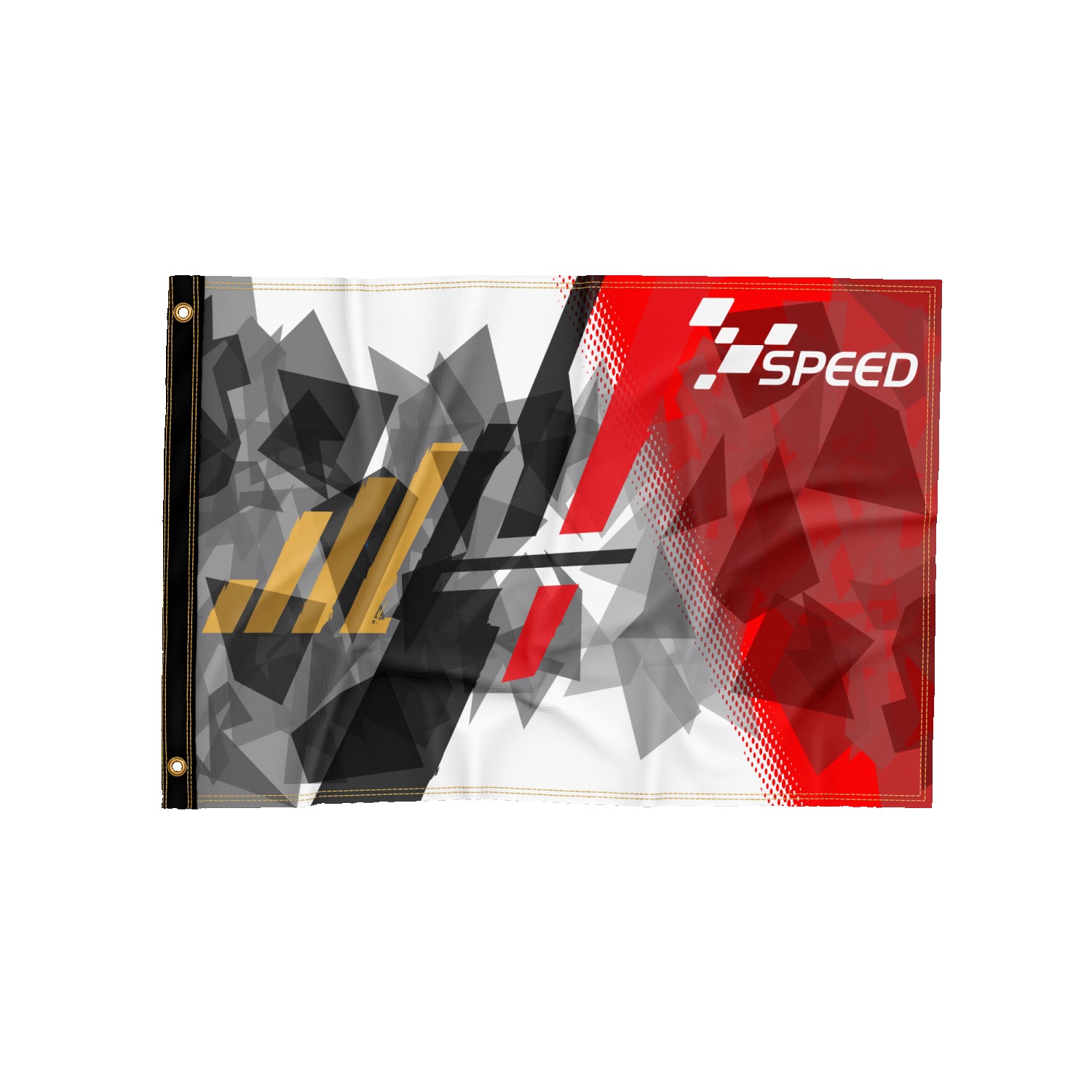 Single-Sided Dye Sublimation 1-Layer Flag (3' X 2') 2