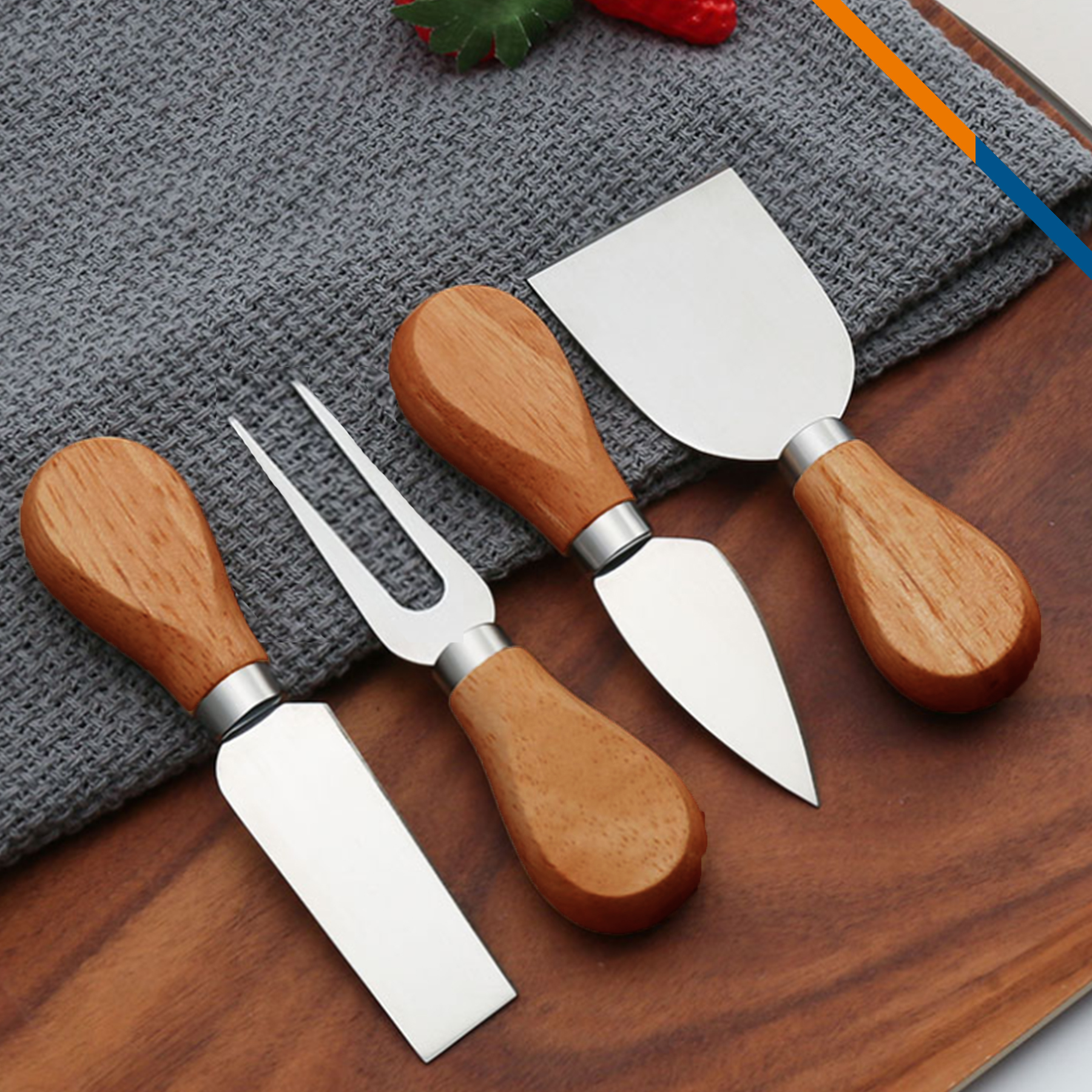 Trinia Cheese Knife Set 3