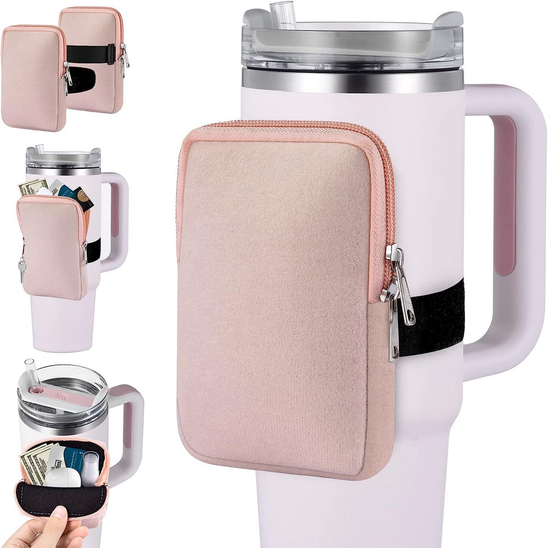 Water Bottle Zipper Pouch