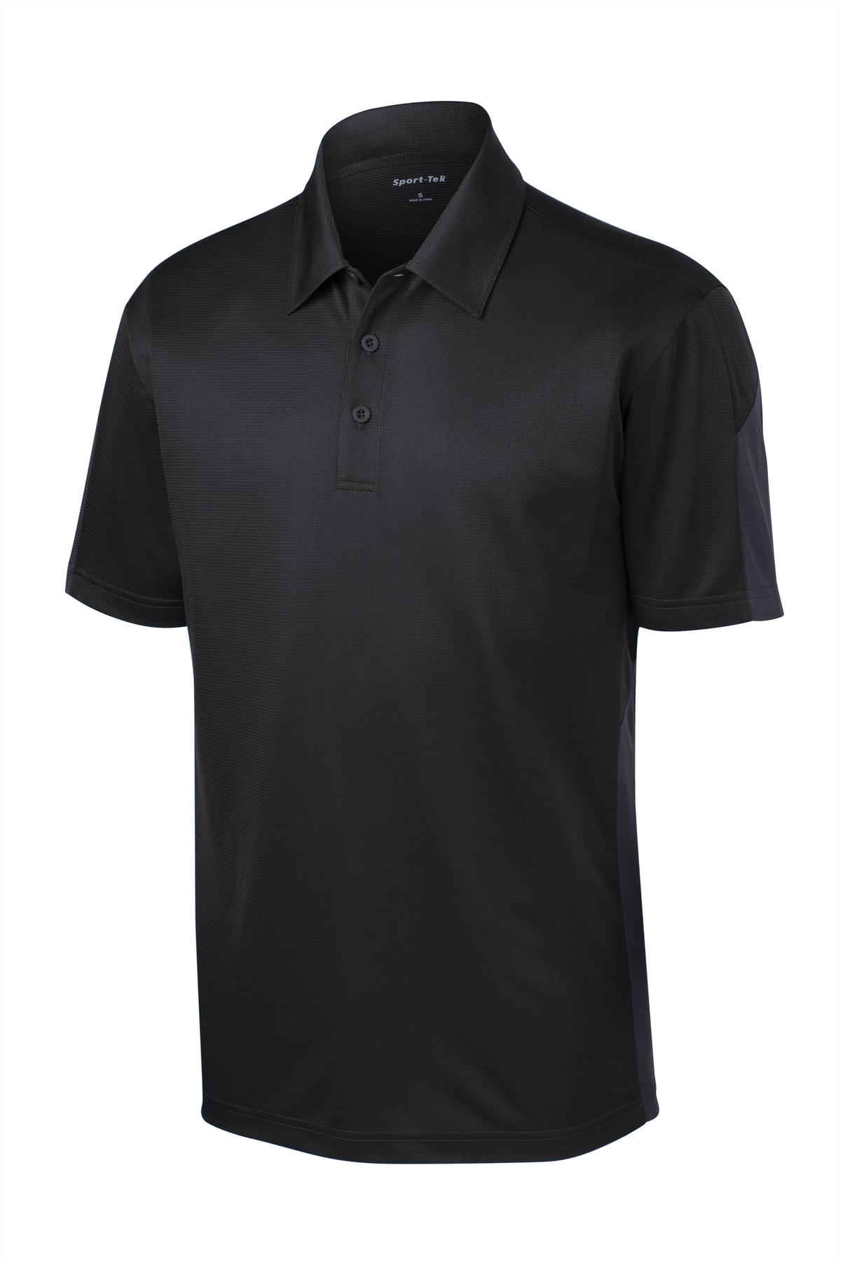 PosiCharge Active Textured Colorblock Polo