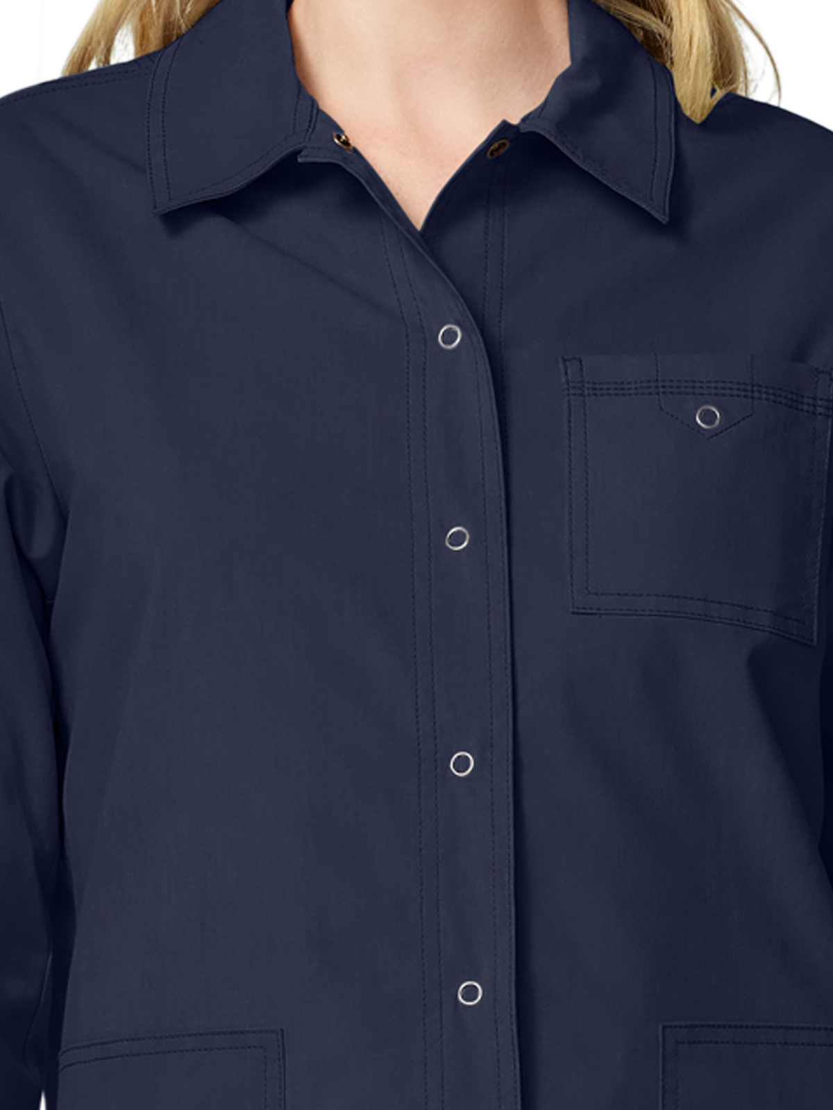 Dickies Medical - Forge - Women's 3-Pocket Snap Front Jacket 16