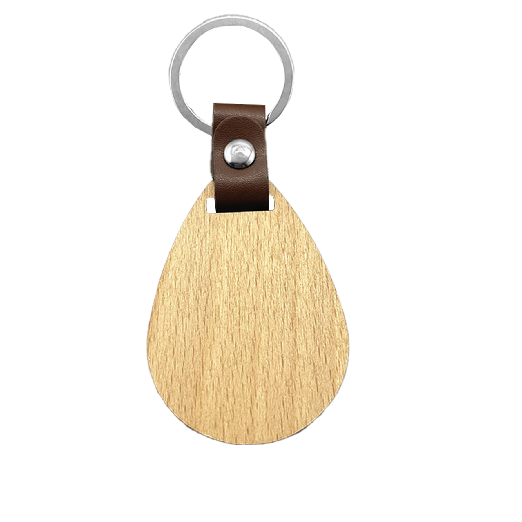 Patter Wooden Keychain 2