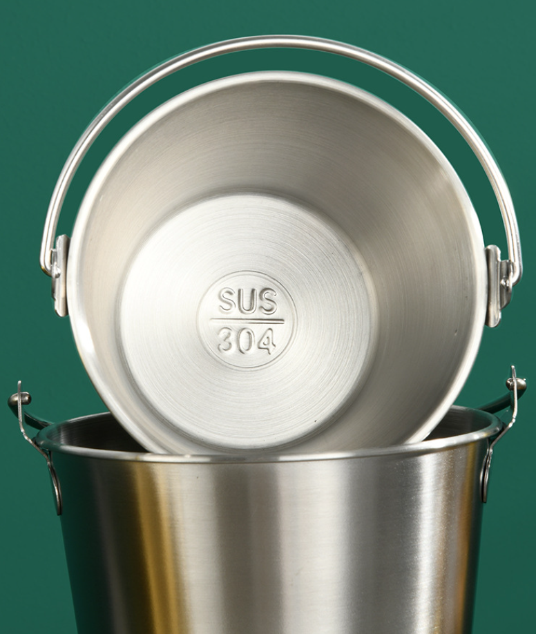 Steel Buckets with Handle 2
