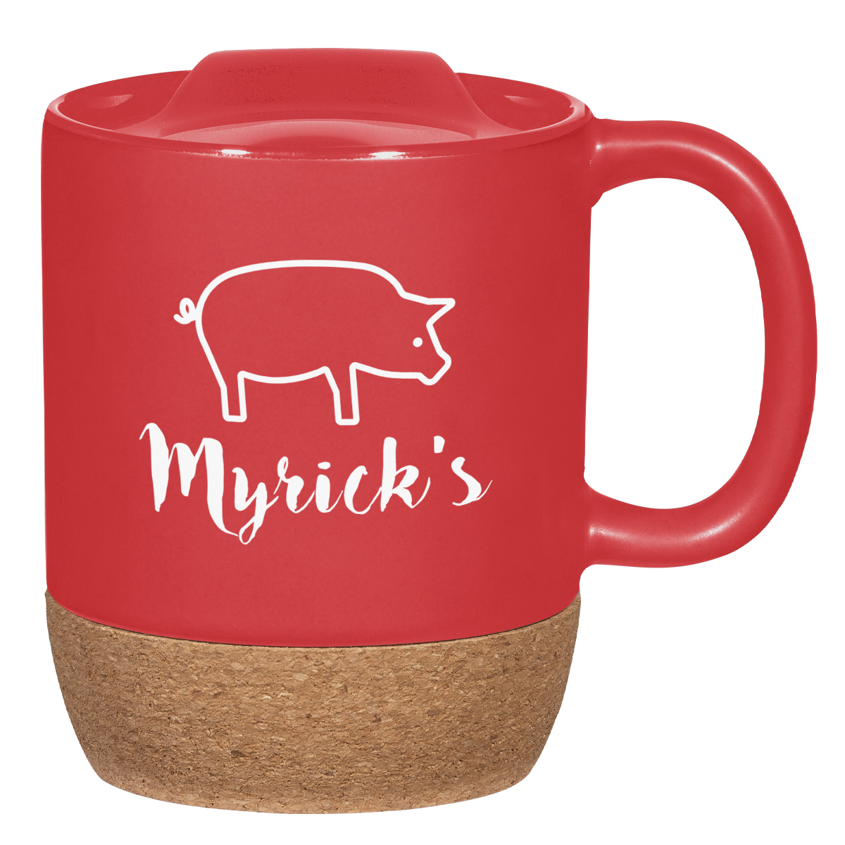 14 Oz. Cork Base Ceramic Mug 22